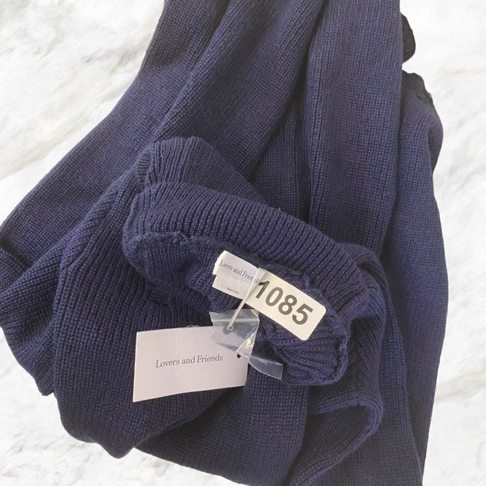 Lovers and Friends Keeney Dress in Navy - Picture 8 of 11